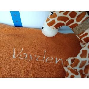 Zoobie Pets "Vayden" giraffe blanket